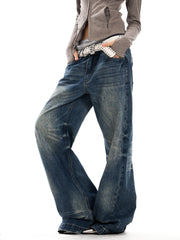 Women's Wide-Leg Straight-Leg Jeans