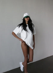 Badblood Women's Oversized Cotton Graphic T-Shirt