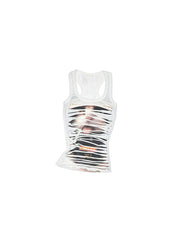 1JINN STUDIO Women's Cat Graphic Double-Layer Racerback Tank Top