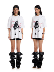 Unisex New Vintage Streetwear Oversized T-Shirt