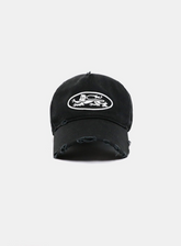 Badblood Vintage Distressed Graphic Baseball Cap