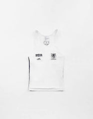 Badblood Women's Vintage Embroidered Mesh Racerback Tank Top