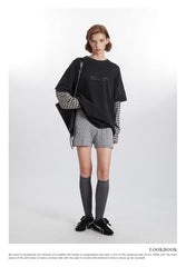 HeyHenry Streetwear Faux Two-Piece Long Sleeve T-Shirt
