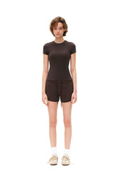 Women's Modal Slim Fit Crew Neck Short Sleeve T-Shirt