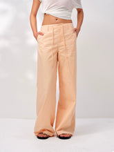 Our Stage: 100% cotton, skin friendly, breathable, sweat absorbing, lightweight, cool, medium low waist, paper like cotton, loose straight leg pants