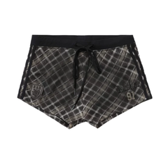 Badblood Women's Vintage Embroidered Athletic Hot Shorts