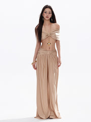 Women's Off-Shoulder Beach Cover-Up Dress