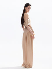 Women's Off-Shoulder Beach Cover-Up Dress