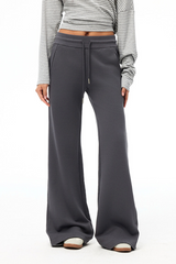 Women's 100% Cotton Wide-Leg Flared Pants
