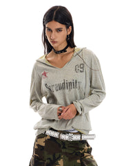 Unisex Lightweight Hooded Long Sleeve T-Shirt