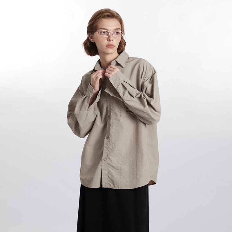 HeyHenry Oversized Long Sleeve Shirt