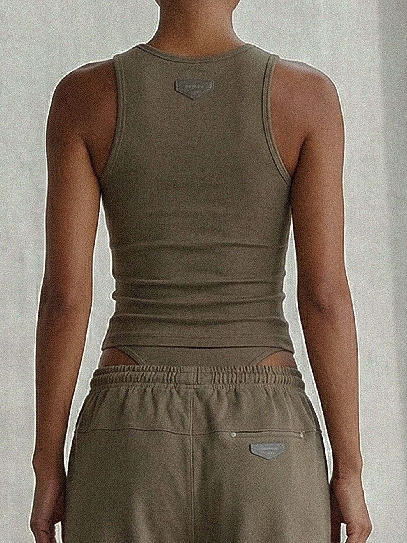 Badblood Women's Minimalist Slim Fit Cami Top