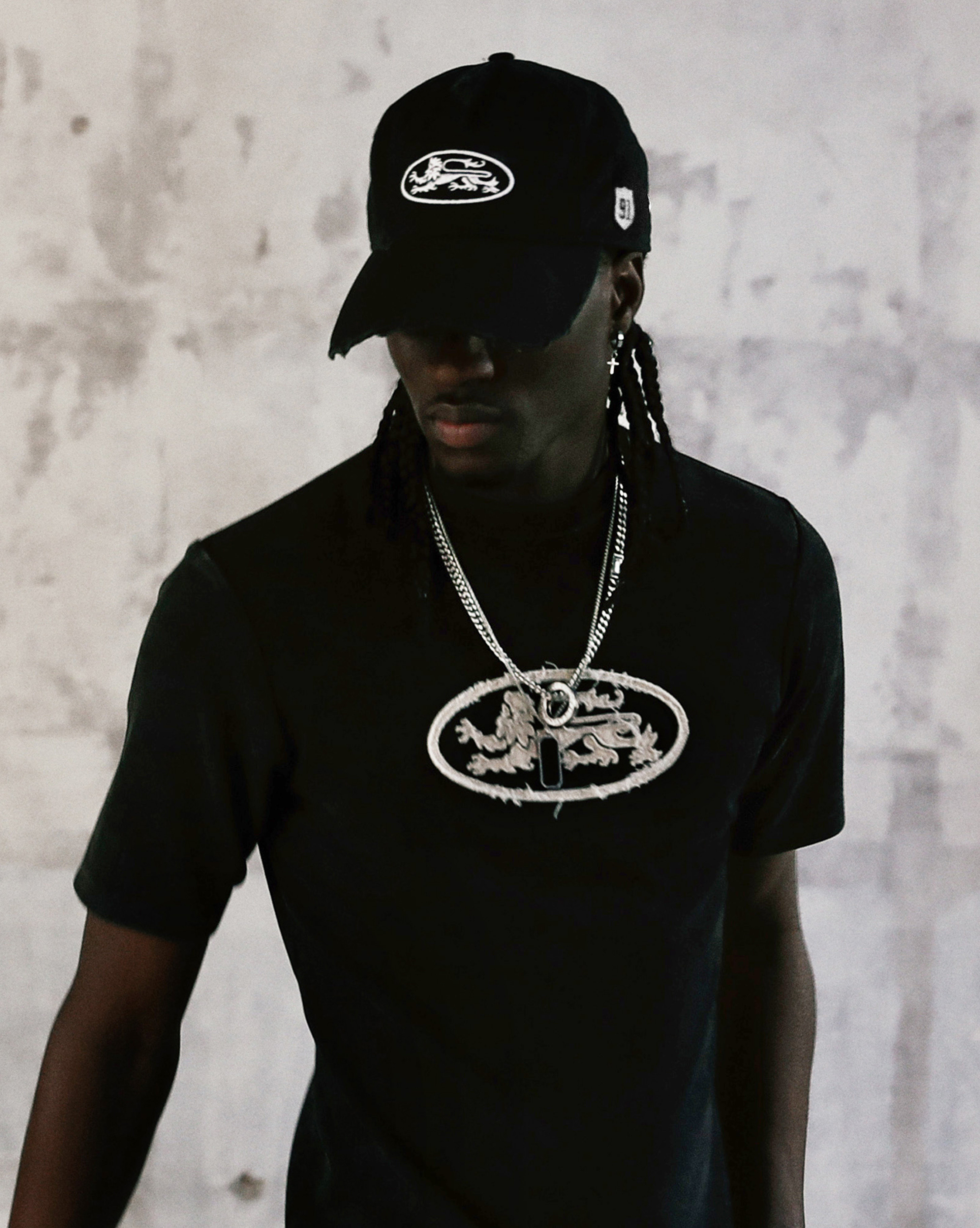 Badblood Vintage Distressed Graphic Baseball Cap
