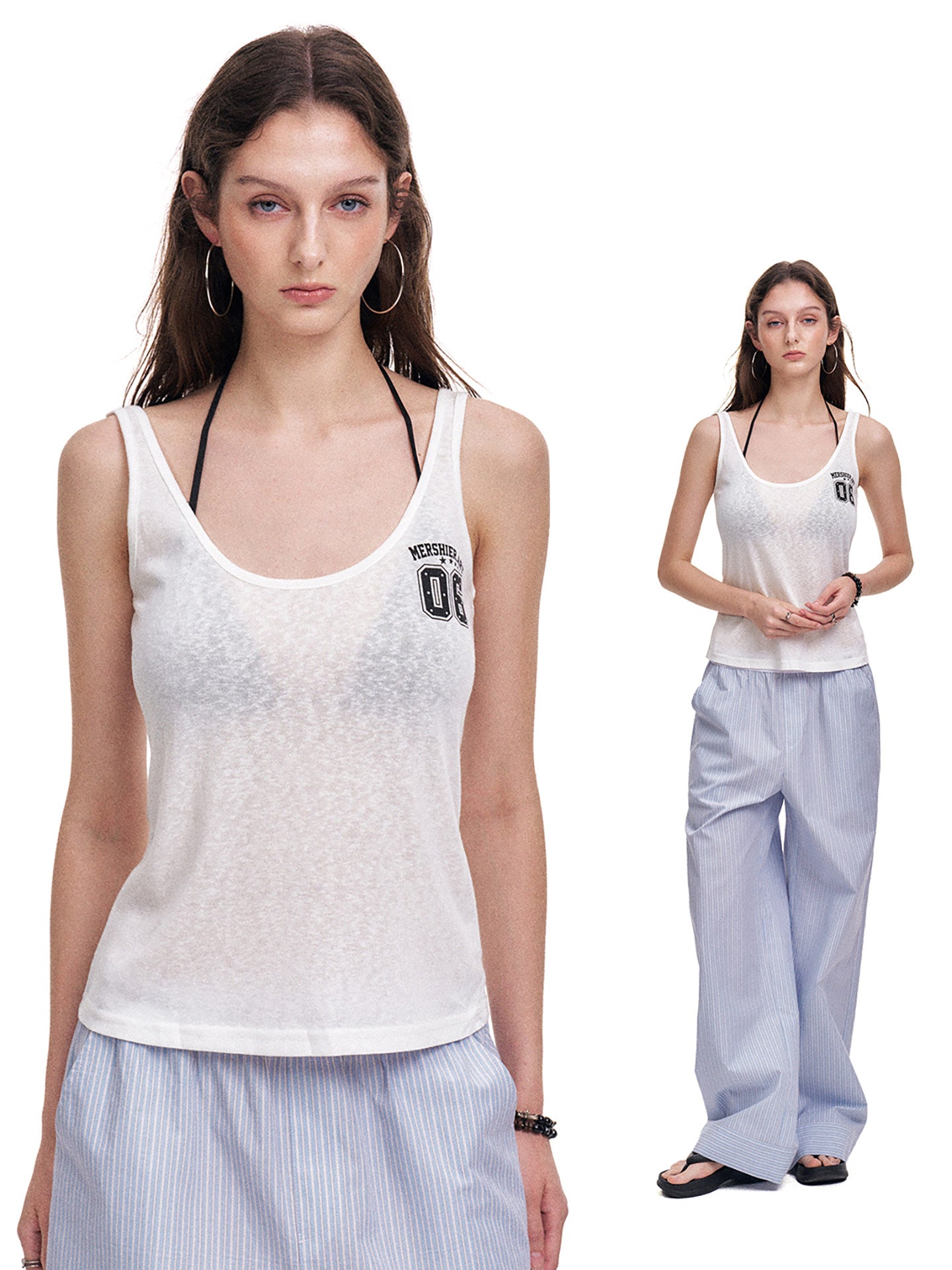 Women's Vintage Khaki Cami Tank Top