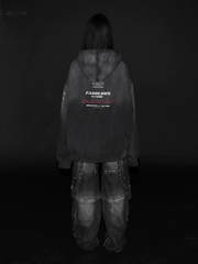 Badblood Women's Vintage Tie-Dye Pullover Hoodie