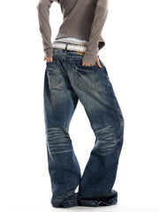 Women's Wide-Leg Straight-Leg Jeans