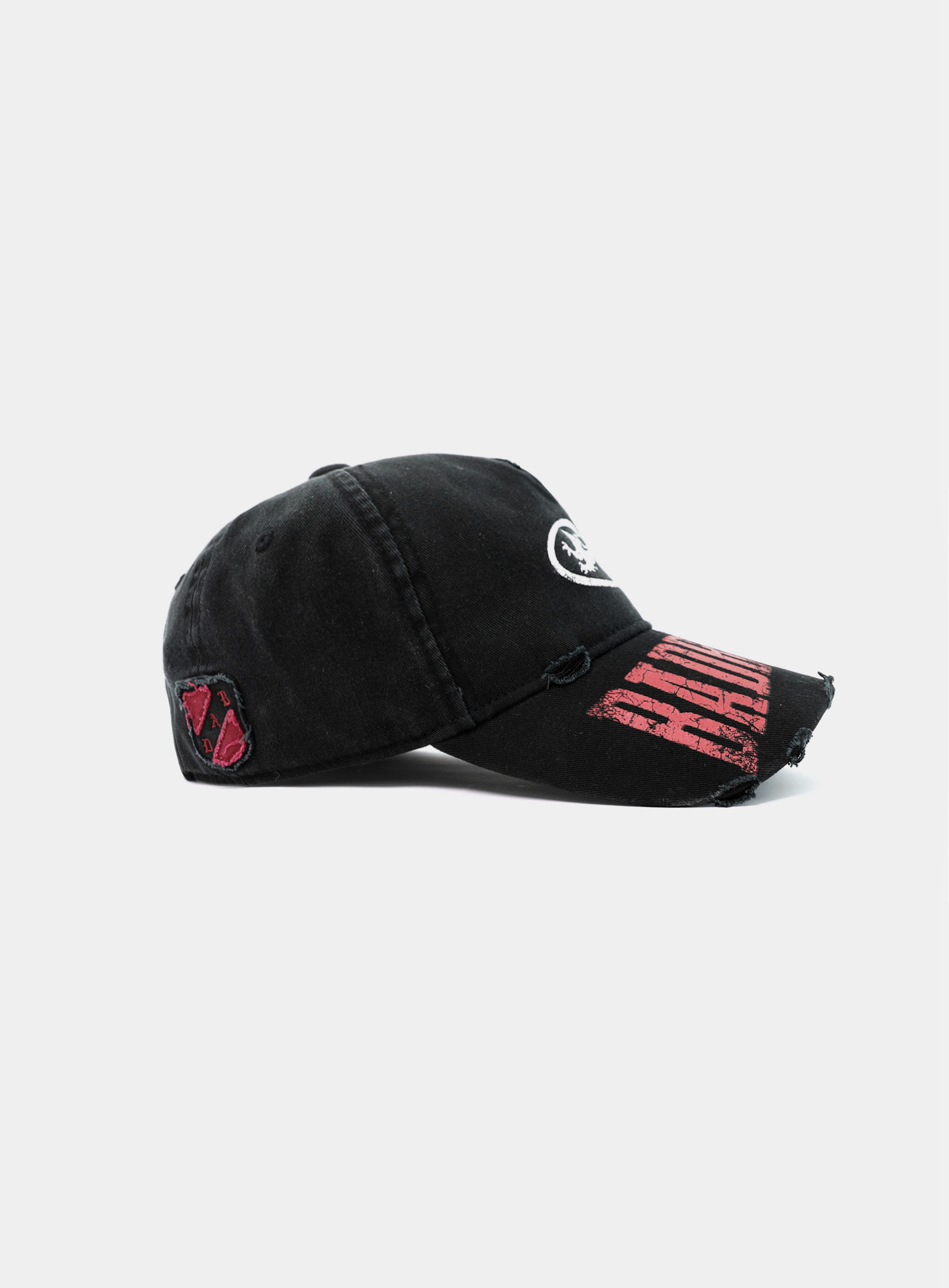 Badblood Vintage Distressed Graphic Baseball Cap