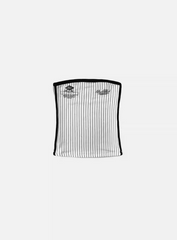 Badblood Women's Vintage Striped Strapless Slim Fit Tube Top