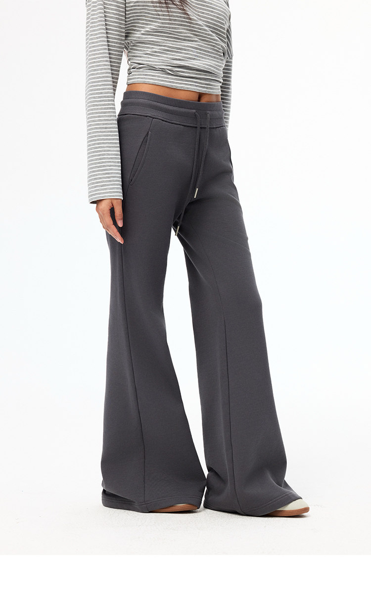 Women's 100% Cotton Wide-Leg Flared Pants