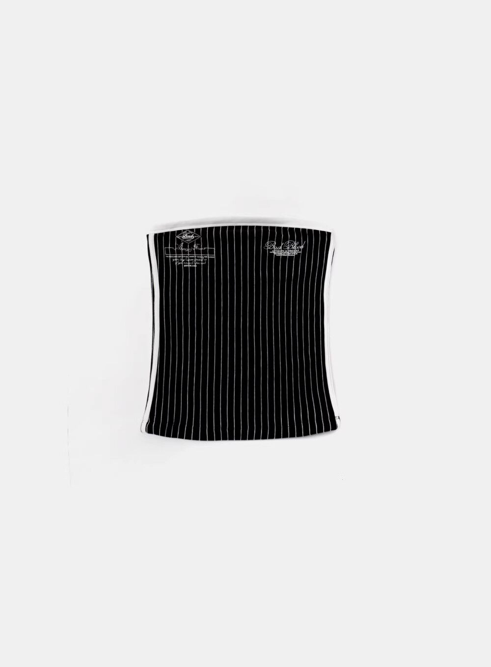 Badblood Women's Vintage Striped Strapless Slim Fit Tube Top