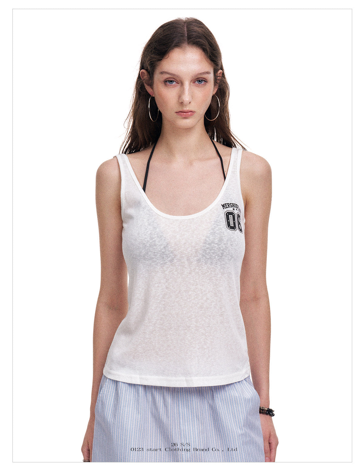 Women's Vintage Khaki Cami Tank Top