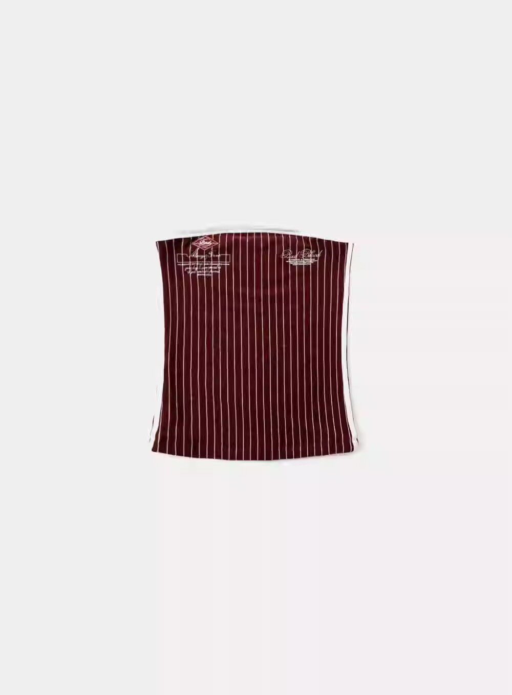 Badblood Women's Vintage Striped Strapless Slim Fit Tube Top