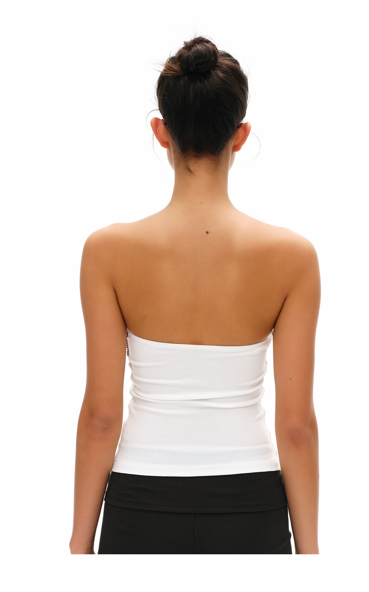 Women's TENCEL™ Lyocell Striped Strapless Tube Top