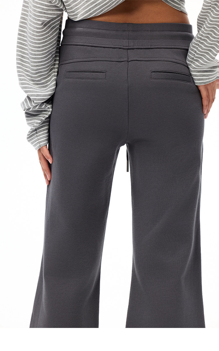 Women's 100% Cotton Wide-Leg Flared Pants