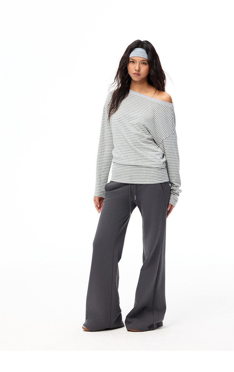 Women's 100% Cotton Wide-Leg Flared Pants