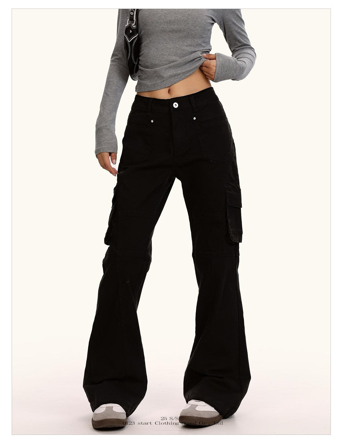Unisex Vintage Camo Multi-Pocket Cargo Pants