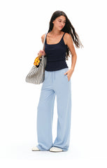Women's TENCEL™ Lyocell Drawstring Wide-Leg Sweatpants