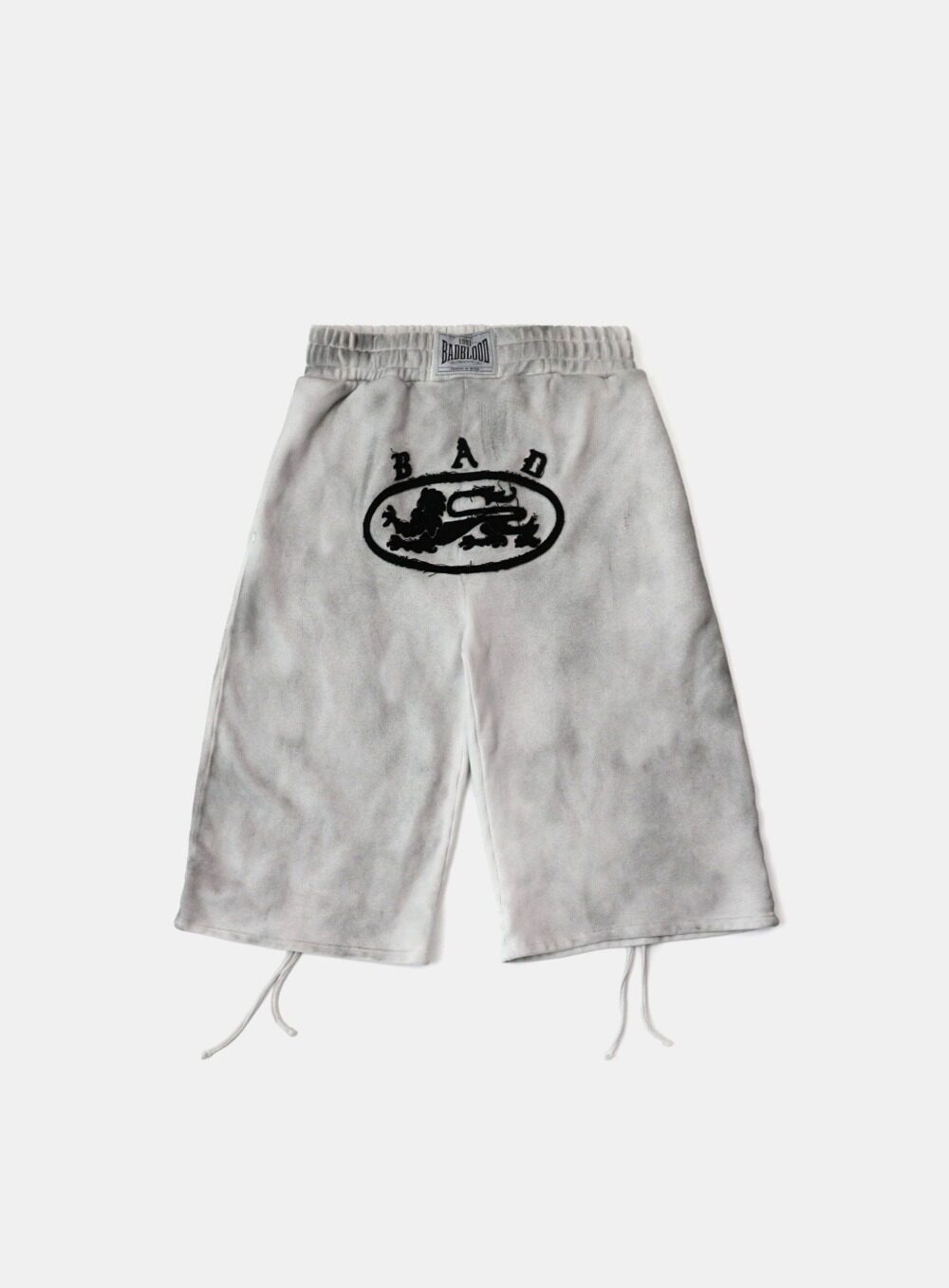 Badblood Women's Vintage Tie-Dye Cropped Sweatpants