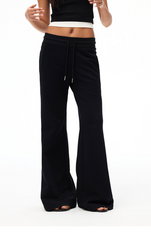 Women's 100% Cotton Wide-Leg Flared Pants