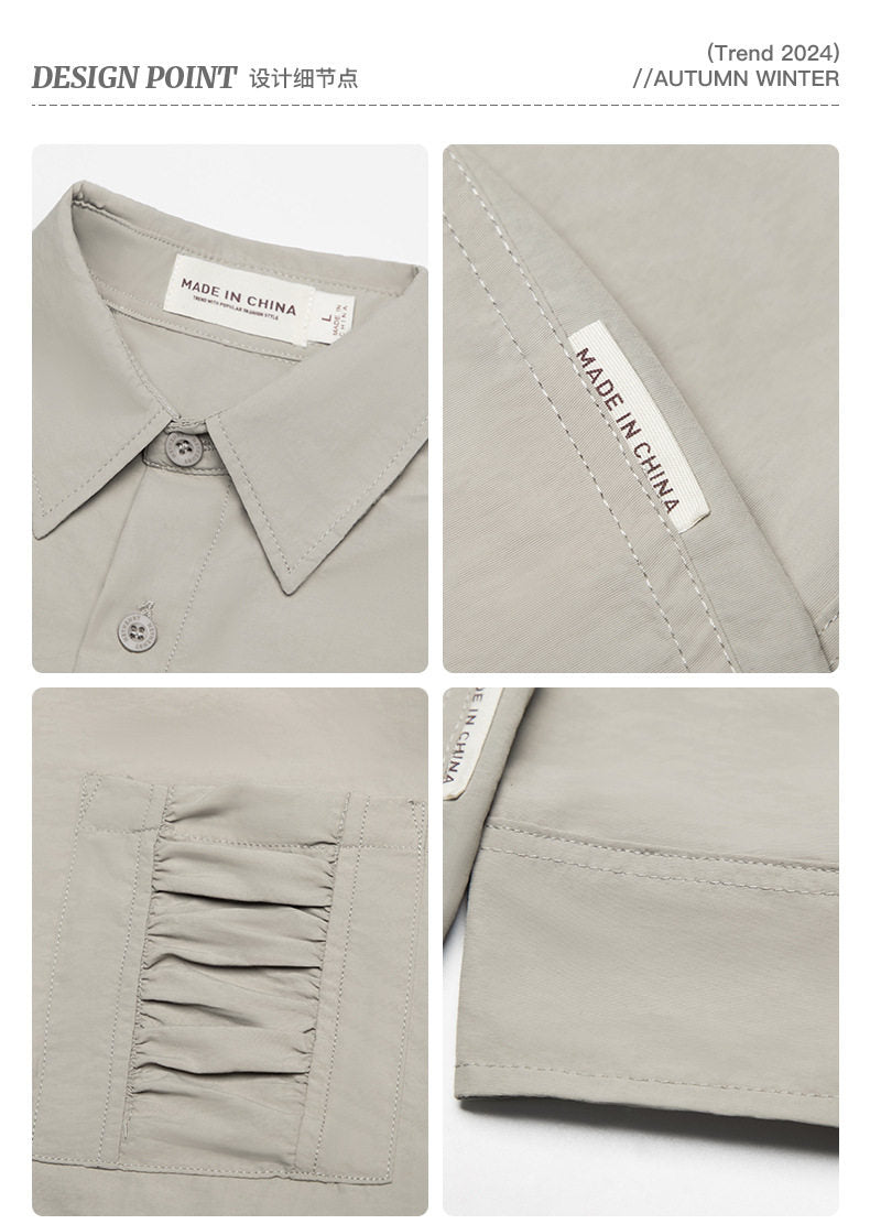 HeyHenry Oversized Long Sleeve Shirt