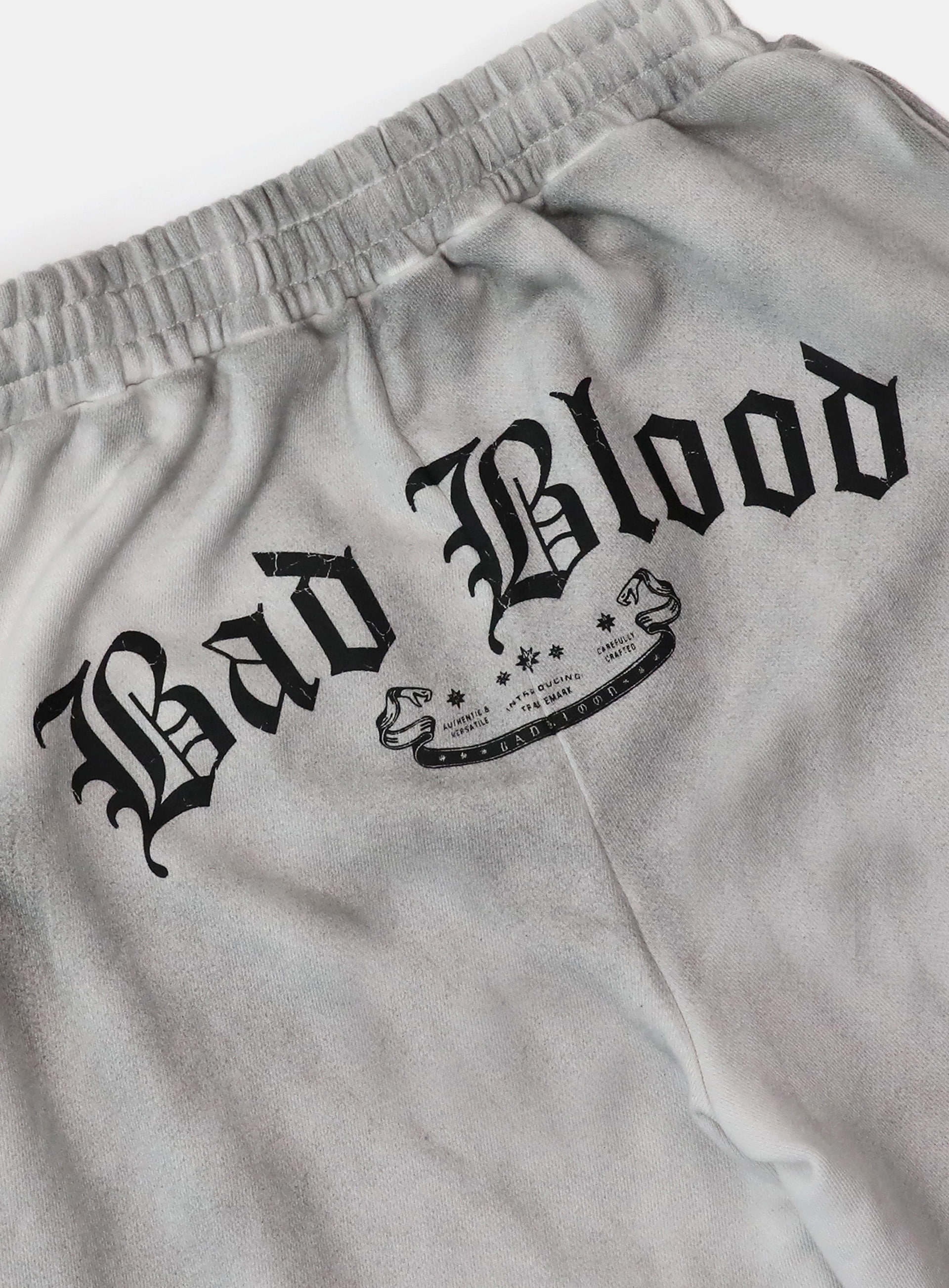 Badblood Women's Vintage Tie-Dye Cropped Sweatpants