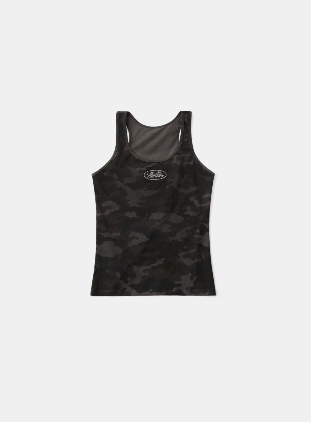 Badblood Women's Vintage Camo Leopard Print Cami Tank Top