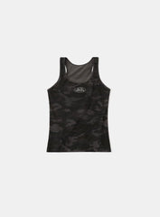Badblood Women's Vintage Camo Leopard Print Cami Tank Top