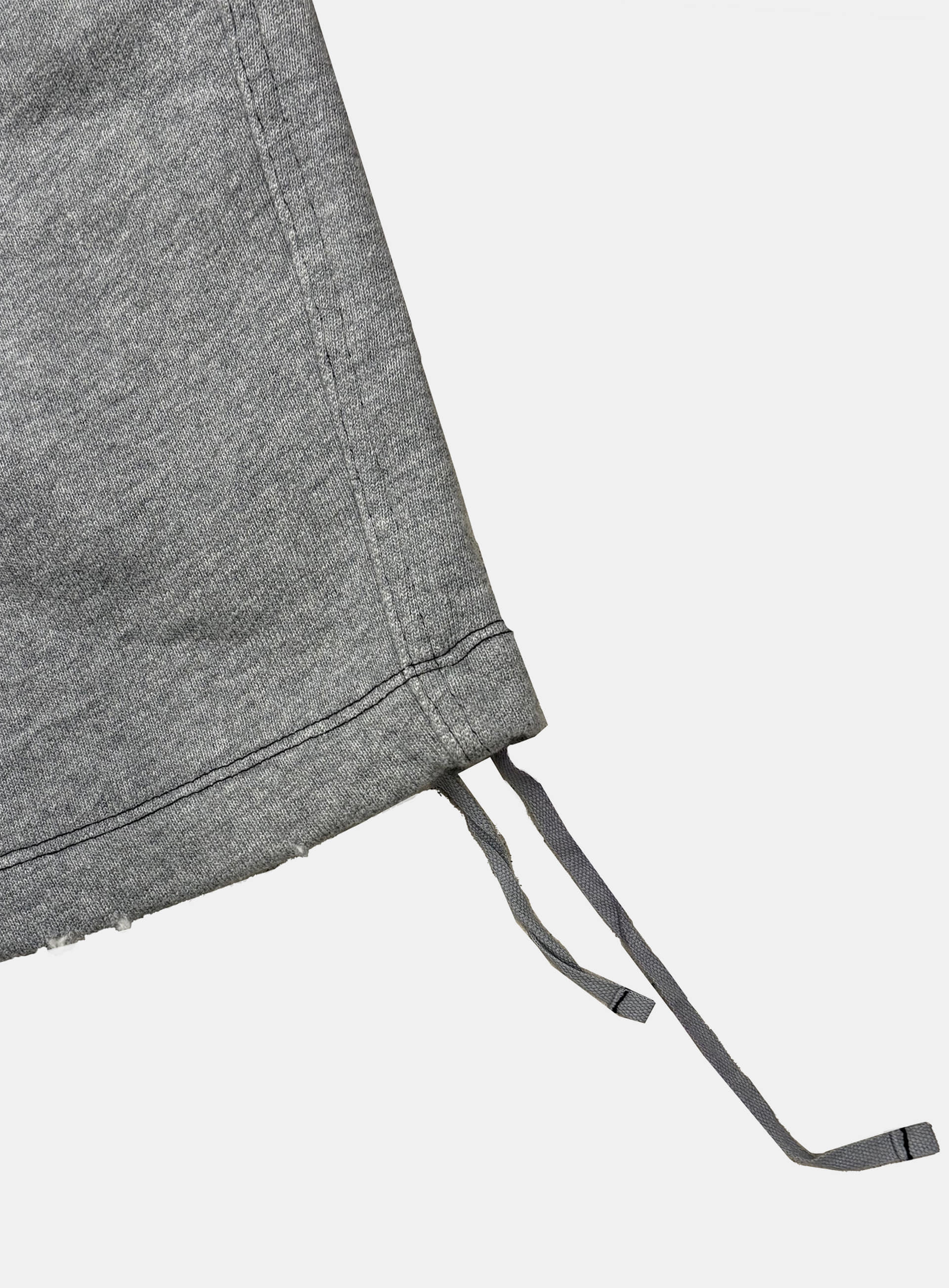 Badblood Unisex Distressed Drawstring Wide-Leg Sweatpants