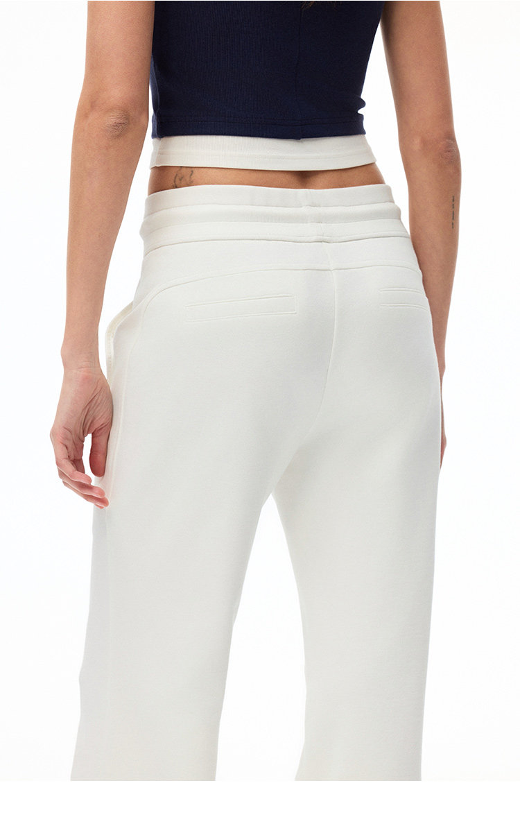 Women's 100% Cotton Wide-Leg Flared Pants