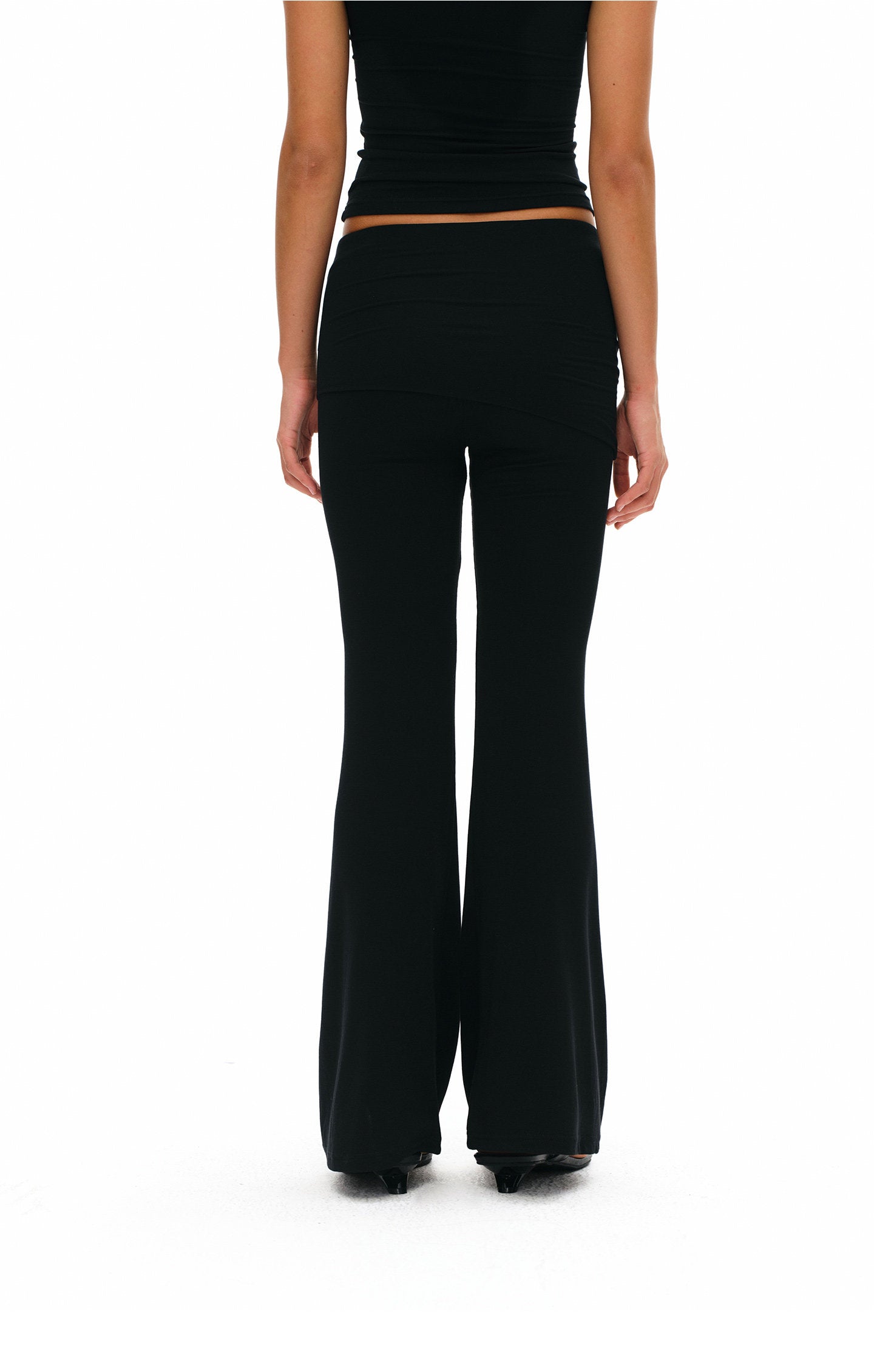 Women's Modal Tank Top & Flared Pants Lounge Set