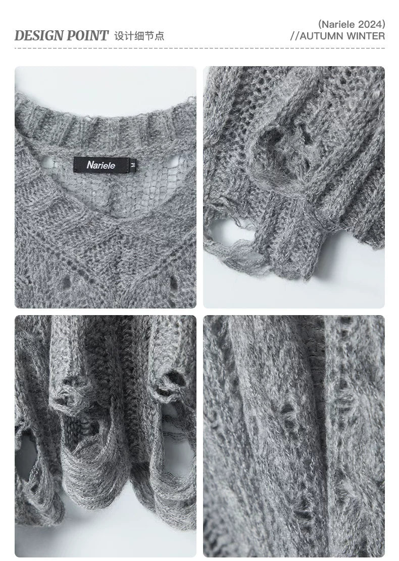 HeyHenry Women's Sheer Knit Sweater – Relaxed Fit Lightweight Pullover