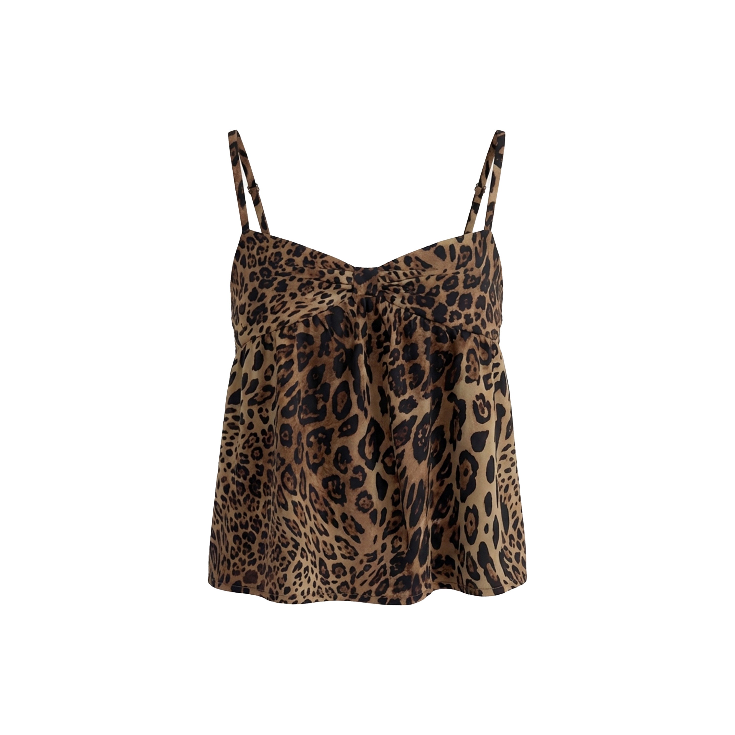 Women's Vintage Leopard Print Tube Top