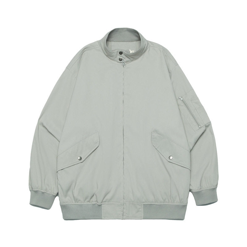 HeyHenry Stand Collar Utility Jacket