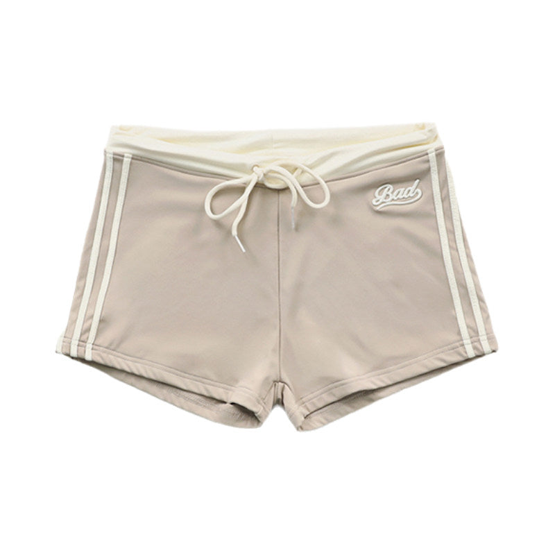 Badblood Women's Vintage Drawstring Athletic Shorts