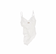 1JINN STUDIOWomen's Lace Mesh Cami Bodysuit